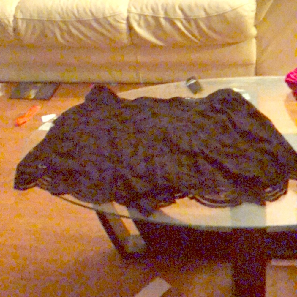 Torrid size one black lace shorts. NWT